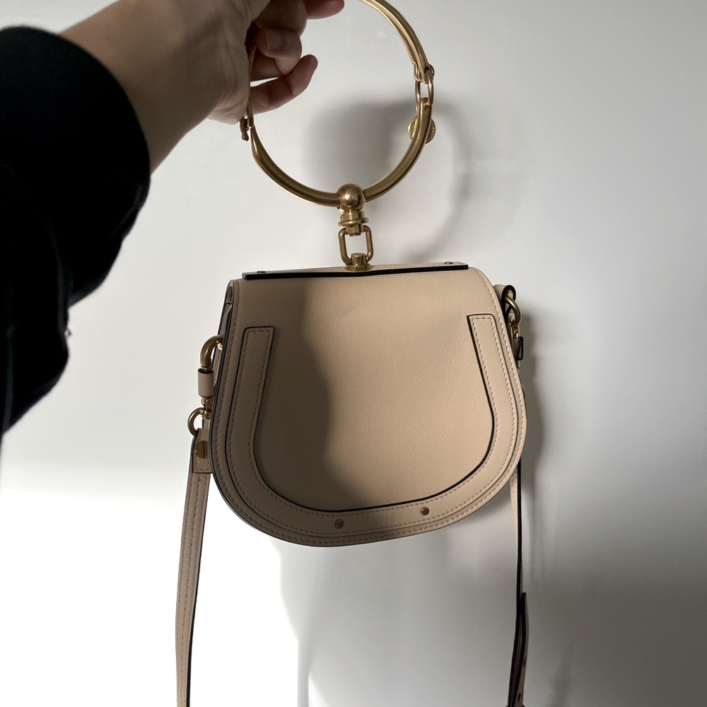 Chloe Nile Small Handbag - Beige